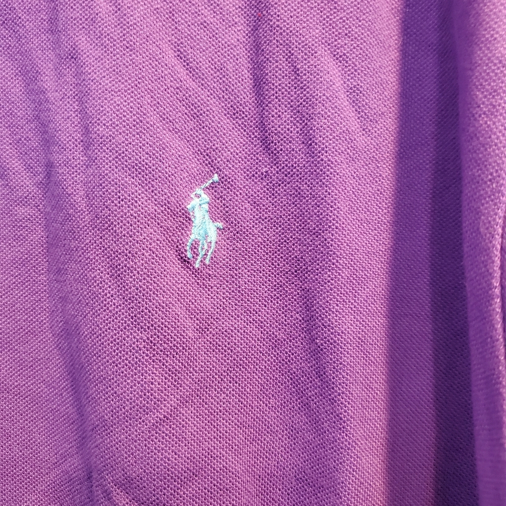 Men's purple polo shirt size 2XL - Picture 9 of 10